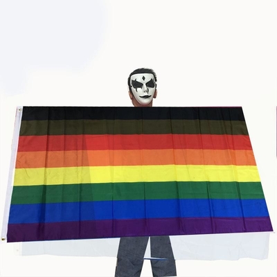 Λεσβιακό μέγεθος συνήθειας σημαιών υπερηφάνειας σημαιών σημαιών κόμματος LGBT ένωσης