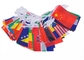 Ψηφιακή υψηλή ανάλυση σειράς σημαιών εκτύπωσης διεθνής με το ανακυκλωμένο υλικό προμηθευτής