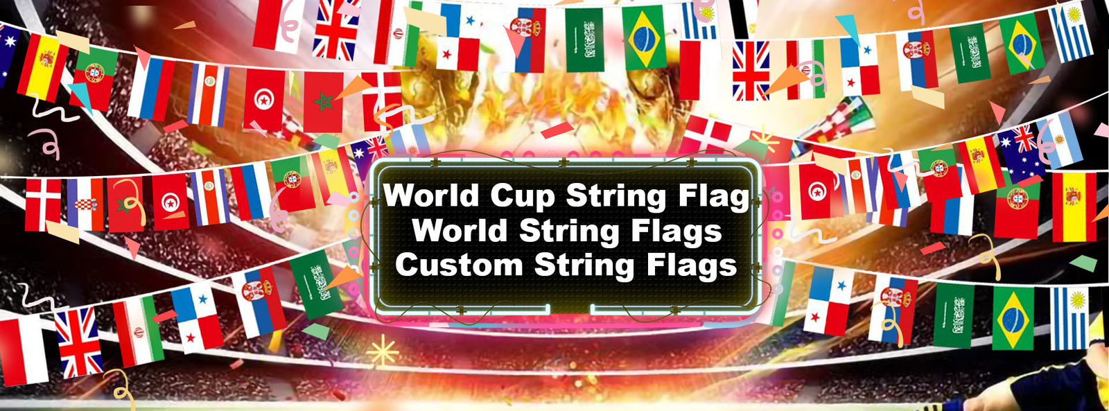 Παγκόσμιες σημαίες πολυεστέρα
