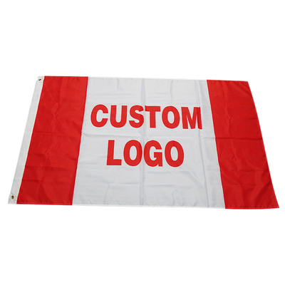Ψηφιακή εκτύπωση Custom Polyester Flag Διπλής Όψης 100% Polyester Flag Country Flag