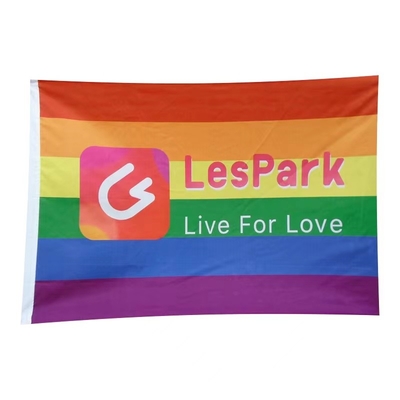 Ομοφυλοφιλική σημαία ουράνιων τόξων LGBT υπερηφάνειας για τη διακόσμηση εορτασμού κόμματος φεστιβάλ