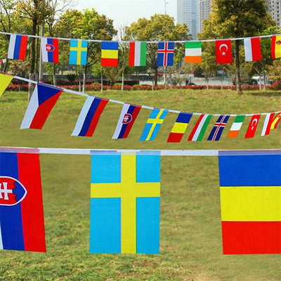 Ψηφιακές εκτύπωσης σειράς υλικές σημαίες υφάσματος σημαιών ζωηρόχρωμες