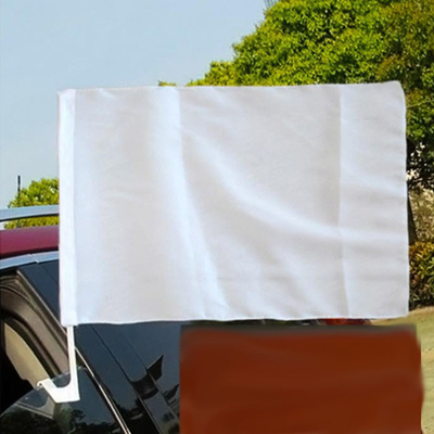 Πλαισιωμένες διπλάσιο σημαίες παραθύρων αυτοκινήτων συνήθειας πολυεστέρα σημαιών αυτοκινήτων εξάχνωσης