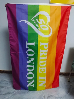 Ψηφιακή εκτύπωσης 3x5 LGBT σημαία υπερηφάνειας σημαιών ομοφυλοφιλική λεσβιακή αμφίφυλη