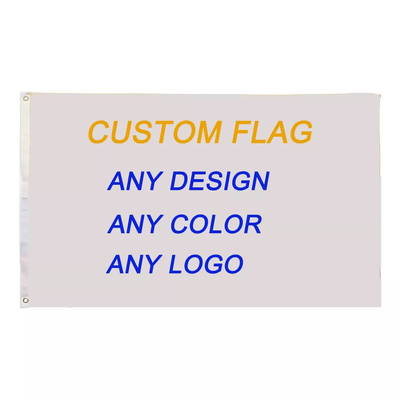 Ψηφιακή εκτύπωση Custom Polyester Flag Διπλής Όψης 100% Polyester Flag Country Flag