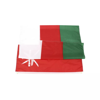 Εθνική σημαία του Ομάν πολυεστέρα σημαιών 100% σημαιών 3x5 FT συνήθειας