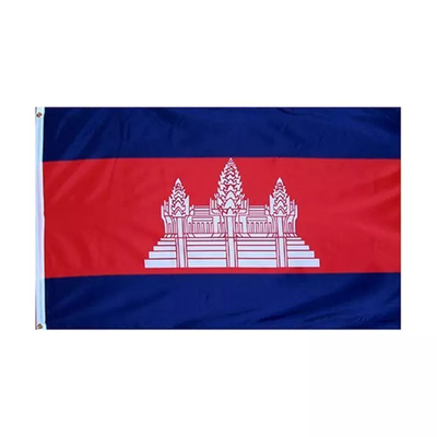 Ψηφιακός εκτύπωσης συνήθειας cOem σημαιών 3x5 πολυεστέρα εξατομικευμένος σημαία