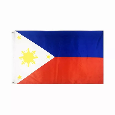 Των Φιλιππινών 3X5 συνήθειας των Φηληππίνων σημαία πολυεστέρα εκτύπωσης 100% σημαιών ψηφιακή