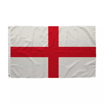 εθνική σημαία της Αγγλίας πολυεστέρα χρώματος Pantone σημαιών υφάσματος 3x5ft Αγγλία