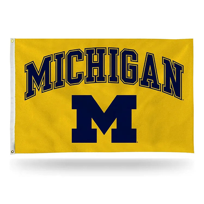 Υψηλός - ποιότητα 3x5ft σημαίες αδηφάγων Πανεπιστήμιο του Michigan CAA