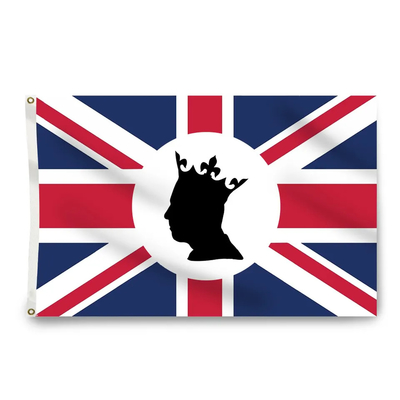 Υψηλός - ποιότητα 3x5ft βρετανικός βασιλιάς Charles ΙΙΙ Coronation 2023 σημαιών του Charles βασιλιάδων